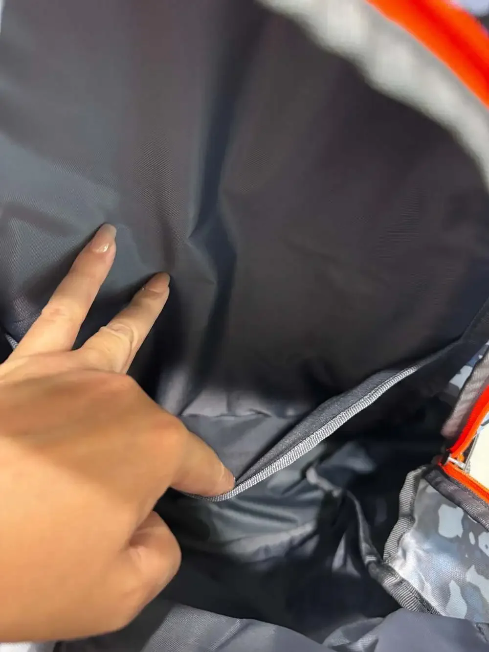 Adidas BTS Originator Backpack in Flow Blur/Onix Grey/Signal Orange